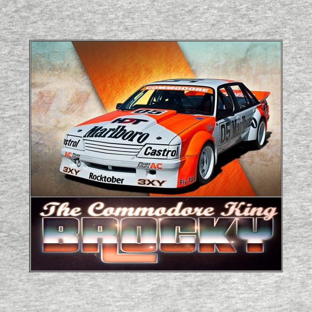 Aussie Icons - Peter Brock - BROCKY: THE COMMODORE KING by OG Ballers